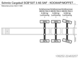 Schmitz Cargobull SCB*S3T 3 AS SAF - KOOIAAP/MOFFET aansluiting m...