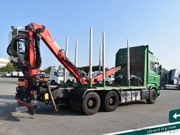 SCANIA R580 V8 6x4 Palfinger Kabinenkran Epsilon Ret.