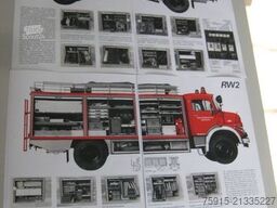 MERCEDES-BENZ LAF 1113 B Servo Feuerwehr Rüstwagen RW2 Bachert