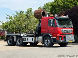 Volvo FMX 460 EEV 6X4 6x6!!WIDEPSPREAD!!Z-Kraan-HAAK!...