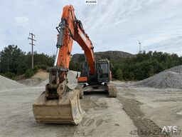 Doosan DX300 LC-5 excavator with digging bucket