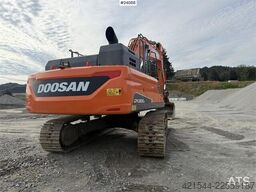 Doosan DX300 LC-5 excavator with digging bucket