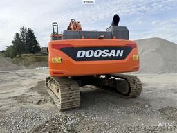 Doosan DX300 LC-5 excavator with digging bucket