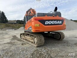 Doosan DX300 LC-5 excavator with digging bucket