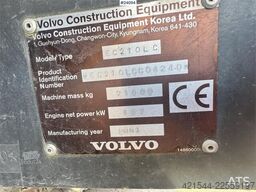 Volvo EC210LC Excavator w/ Grading Bucket WATCH VIDEO