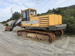 Volvo EC230B excavator with a digging bucket