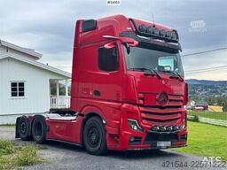 Mercedes-Benz Actros 2553LS 6x2 Tractor Unit – Hydraulics – Well