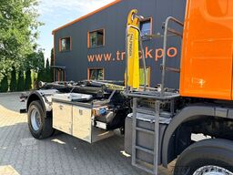 Scania G410 4x4 EURO6 HAKOWIEC PALFINGER Z CZOŁOWNICĄ