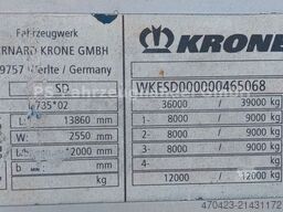 KRONE MegaLiner*BPW*Edscha*hydr. Hubdach 450 mm