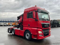 Man TGX 28.510 HMF 50 Tonmeter laadkraan + Fly-Jib