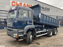 Man TGA 33.363 6x6 Kipper 12m³ Manual Full steel