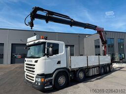SCANIA G450 8x2*6 Euro 6 / Crane / Kran / HMF 2620 K5