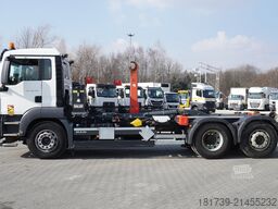 MAN TGS 26.440 6x2 E6/ Dalby hooklift 21 t