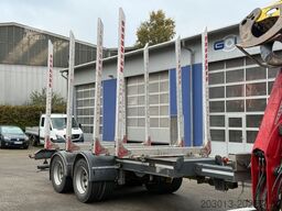VOLVO FH 510 8x4 Holztransporter Kran PENZ *Anhänger