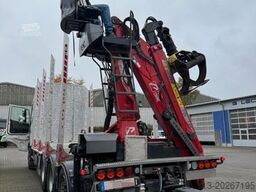 VOLVO FH 510 8x4 Holztransporter Kran PENZ *Anhänger