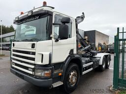 Scania 114C-380 6X4 HOOKLIFT / GANCHO HIAB MULTILIFT -...