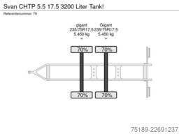 Svan CHTP 5.5 17.5 3200 Liter Tank!