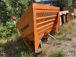 Rasco TRP sand spreader with a control panel