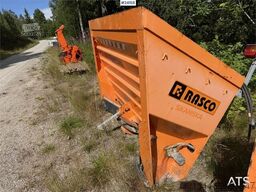 Rasco TRP sand spreader with a control panel
