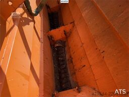 Rasco TRP sand spreader with a control panel