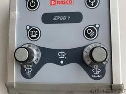 Rasco TRP sand spreader with a control panel