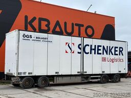 VAK V-4-40 SAF AXLES / EXTENDABLE DRAWBAR