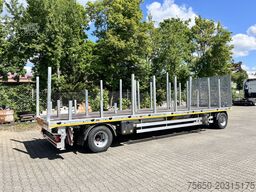 Möslein T 2 Plato 7,60 m  2 Achs Jumbo- Plato- Anhänger Mega