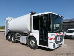 mercedes-benz Econic 2635 Automatik FAUN Rotopress 519 L Zöller Schüttung - Lenkachse