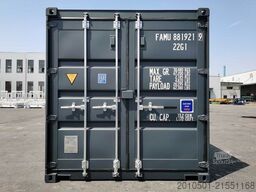 20 Fuß Container Seecontainer RAL7016 NEU KONTENER Lagercontainer 6 Meter