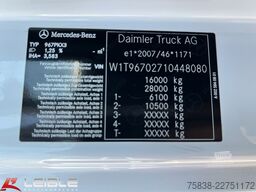 MERCEDES-BENZ Atego 1630 *Zikun Getränke Schwenkwand*Bär LBW*