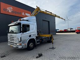 Scania P114-340 + HIAB 19-5 crane + remote / Euro-3 / ...