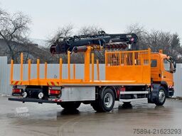 MERCEDES-BENZ ATEGO 1324 * HIAB 144 B - DUO + Bohrgerät * TOP