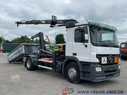Mercedes-Benz 1841L Abroller + Kran + FB 7.6m=1.2 t.