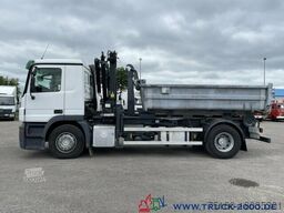 Mercedes-Benz 1841L Abroller + Kran + FB 7.6m=1.2 t.