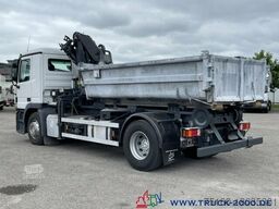 Mercedes-Benz 1841L Abroller + Kran + FB 7.6m=1.2 t.