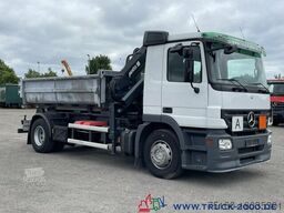 Mercedes-Benz 1841L Abroller + Kran + FB 7.6m=1.2 t.