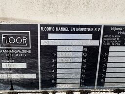 Floor 2- Flower Sales Trailer 2-Axle / Box / Koffer /...