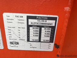 Pacton TXC 339 20/30 FT Chassis / Liftaxle / Drumbrake...