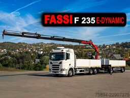 SCANIA R500 FASSI F235 A.2.26 + FUNK + Anhänger!