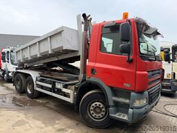 DAF CF 85.410 6x4 HOOKLIFT HIAB MULTILIFT - MANUAL ...