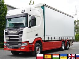 SCANIA R540 6x2 / Curtainsider 19 EPAL/ cap 16t