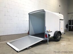 Cheval Liberte Debon Cargo 1300.02+Tür Alu-Felgen Kofferanhänger
