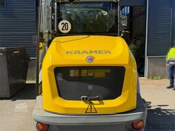 Kramer 5055E Wheel Loader with plow, pallet forks and 2 b