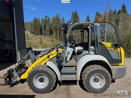 Kramer 5055E Wheel Loader with plow, pallet forks and 2 b