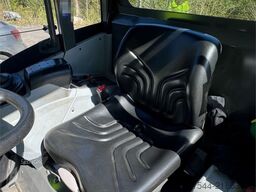 Kramer 5055E Wheel Loader with plow, pallet forks and 2 b