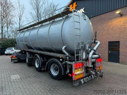 Vogelzang 36.5m3 RVS Mestoplegger Geijkte weging Bemonste...