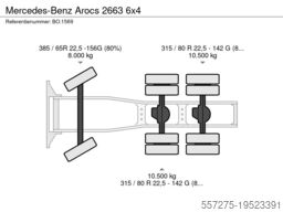 Mercedes-Benz Arocs 2663 6x4