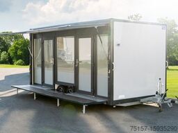 BLYSS Eventanhänger Messeanhänger 660x230x270cm 2700kg