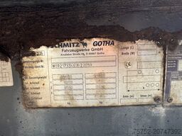 Schmitz Cargobull 55m3 alu kipper, klep/deuren, liftas, BPW, APK ...