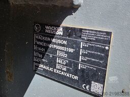 Wacker Neuson ET65 Powertilt 3 Löffel Klima Verstella.